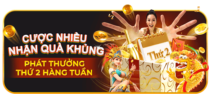 Hình ảnh thưởng nạp lại hàng tuần, biểu tượng tiền thưởng và lịch, minh họa ưu đãi nạp tiền định kỳ tại MB6666