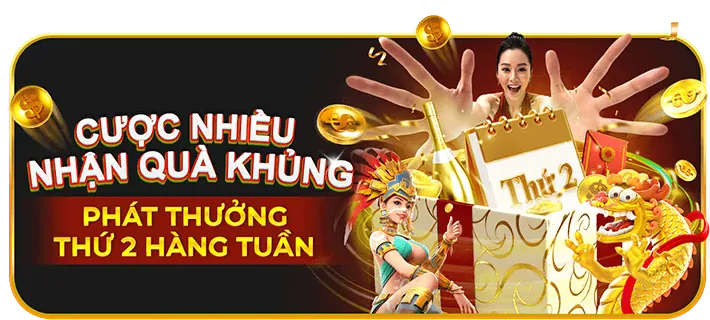 Hình ảnh thưởng nạp lại hàng tuần, biểu tượng tiền thưởng và lịch, minh họa ưu đãi nạp tiền định kỳ tại MB6666